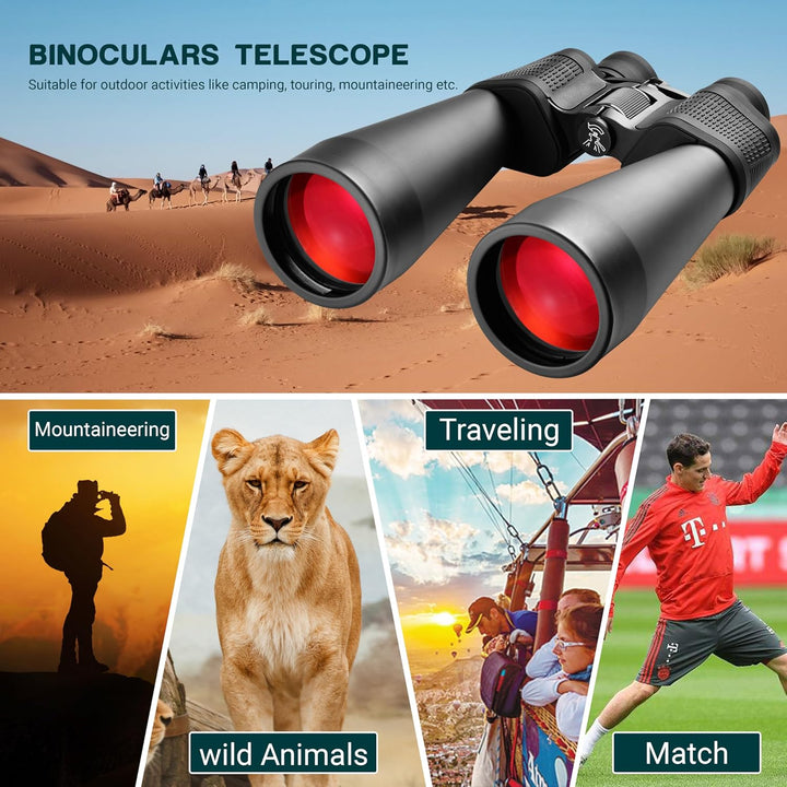 ESSLNB Astronomie Fernglas Gross 15X70 Grossfernglas für Erwachsene mit Handy Adapter Stativadapter