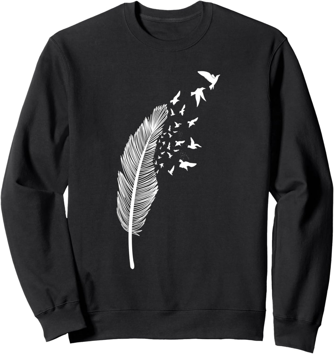 Vogel und Feder Sweatshirt