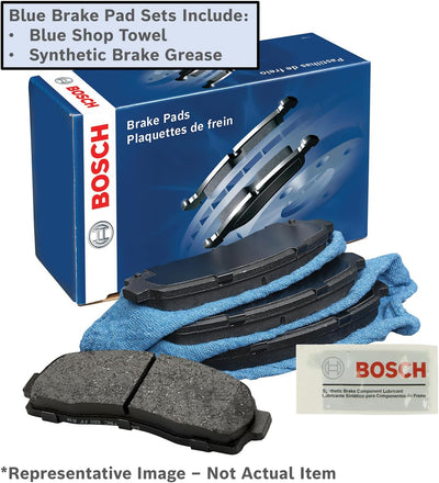 BOSCH BE1012 Blue Ceramic Scheibenbremsbelagsatz – kompatibel mit Select Ford F-150; Lincoln Mark LT