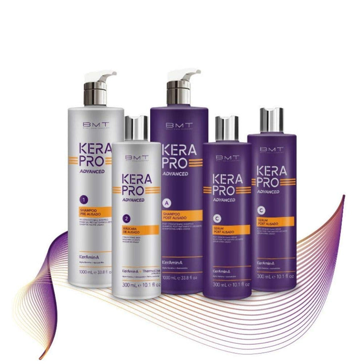 KATIVA Bmt Kerapro Advanced Glättungspost, Schwarz, 300 ml