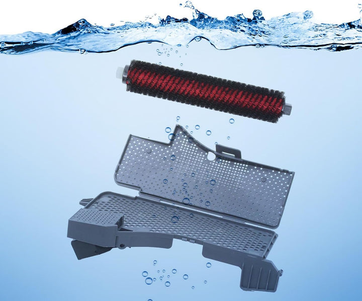 Geoviizon Wartungsbürste & Wasserfilter Assembly Zubehör Kompatibel mit Roborock S7 Max Ultra Vollst