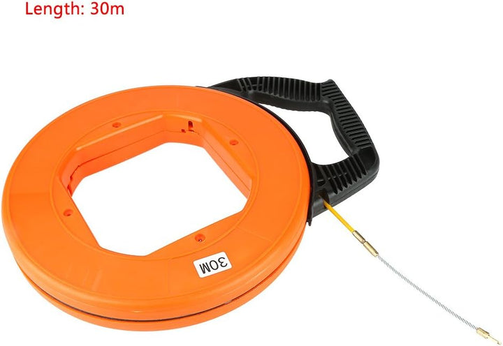 Seller Zum Kabel Ziehen, Fiberglas-Fischband 30 m nichtleitendes Fiberglas-Fischband im Spulendraht-