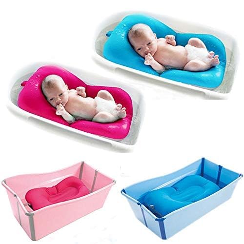 belupai Baby Bad Pad Neugeborenen Faltbare Badewanne Stuhl Regal Badewanne Sitz Infant Unterstützung