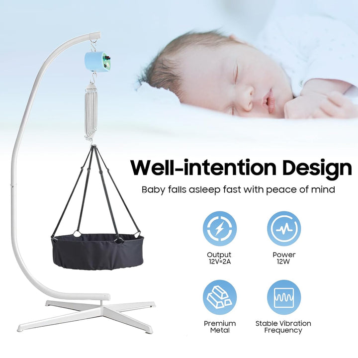Hängende Elektrische Wiegensteuerung, 20 KG Motor Federwiege Baby Einstellbare Federwiege Motor Baby