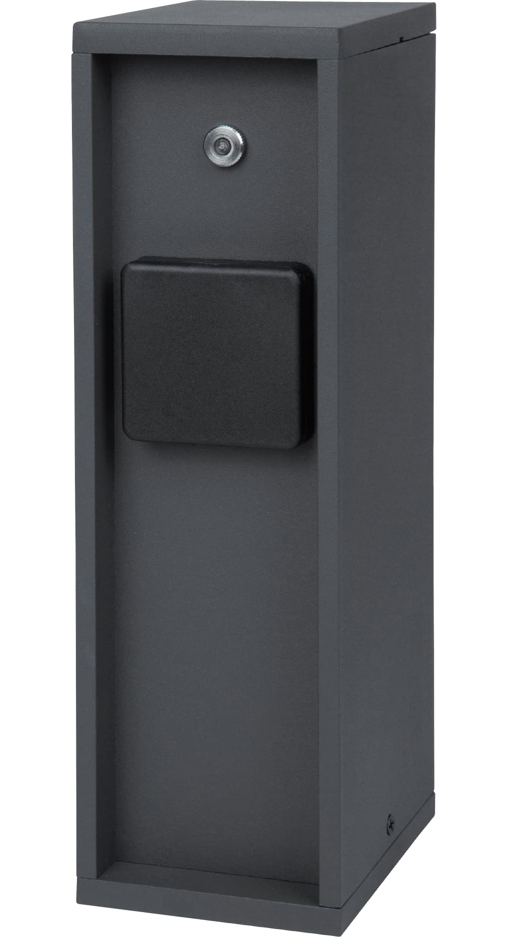 Bold 19400 Pado Aussen-Steckdose-Garten Steckdosen-Säule 3-Fach Stecker in Anthrazit (Lichtsensor |