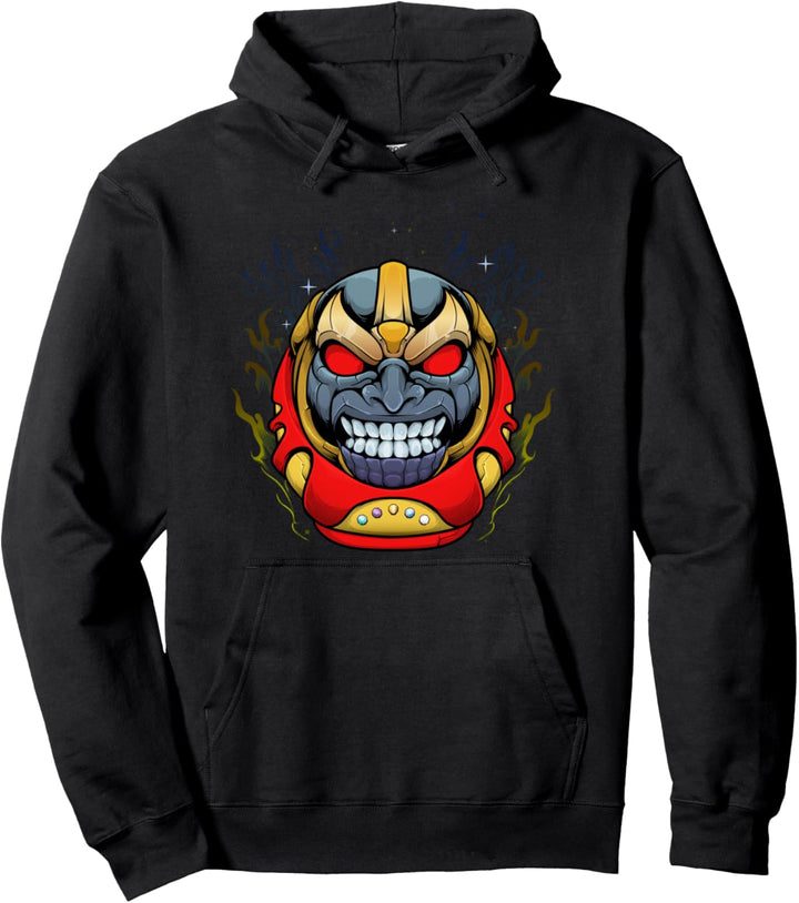 Japanische Daruma - Sad Aesthetic Edgy Streetwear Pullover Hoodie