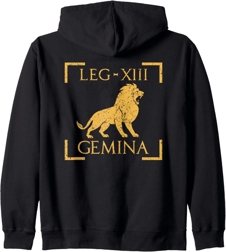 Legio XIII Gemina Löwe Römische Legion Kapuzenjacke