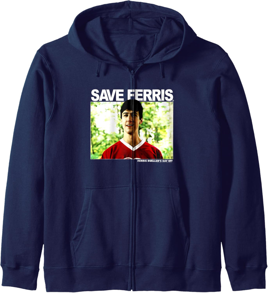 Ferris Bueller's Day Off Cameron Save Ferris Photoreal Kapuzenjacke