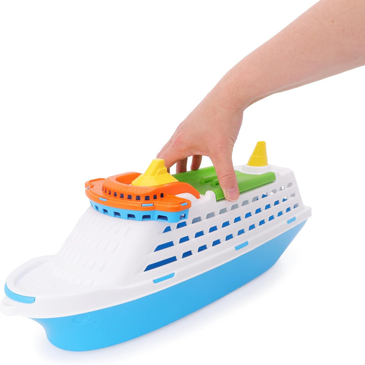 Toyland® 41cm (16 Zoll) Buntes Kreuzfahrtschiff mit Beweglichen Türen – Schwimmendes Wasserspielzeug