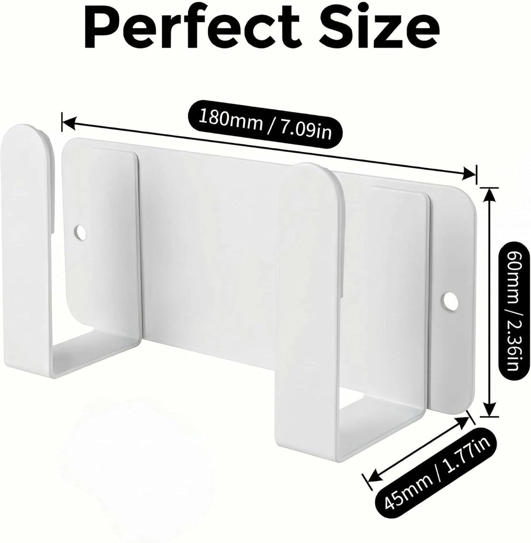 Topfdeckelhalter, An der Wand befestigte 304 Edelstahl-Wannen-Deckel-Organisator-Halter, 3M selbstkl