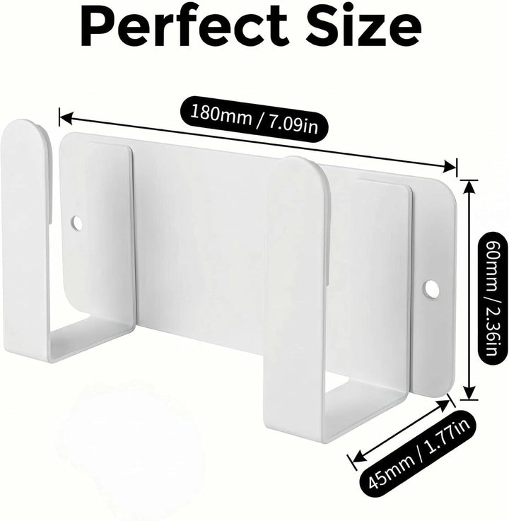 Topfdeckelhalter, An der Wand befestigte 304 Edelstahl-Wannen-Deckel-Organisator-Halter, 3M selbstkl