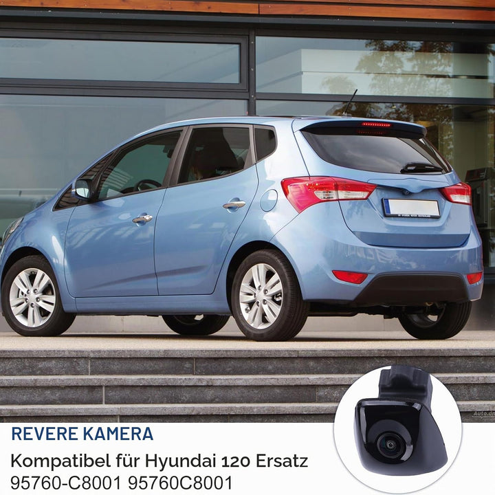 Weitwinkel-Rückfahrkamera kompatibel mit Hyundai I20,ersetzt 95760-C8001 95760C8001.