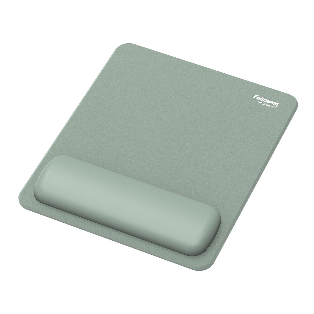 Fellowes Breyta Mauspad mit Handgelenkauflage – Salbei, mit HEX Cushion Technology Silikonpolster, r