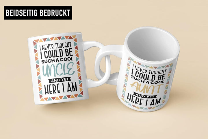 Trendation - Onkel und Tante Geschenk Set Tassen Geschenkidee für Tante und Onkel Geburtstag Weihnac