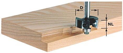 Festool Wendeplatte HW-WP 12x12x1,5 (4x) (mit Linsenschraube, TX-Schlüssel, Wendeplatte)