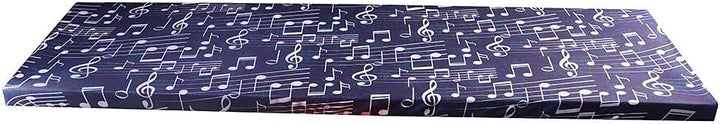 Qees, Tastatur-Abdeckung für digitales/elektrisches Klavier mit 61/88 Tasten, dehnbare Tastatur-Stau