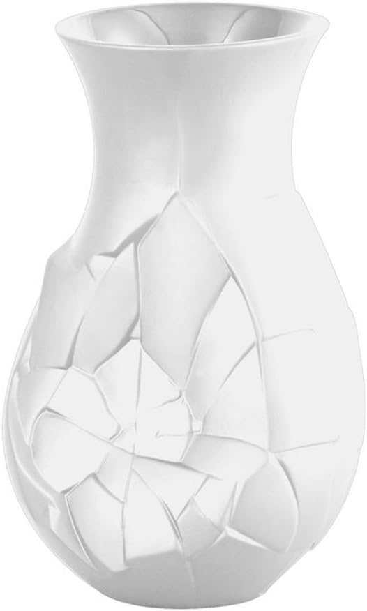 Rosenthal Vase of Phases Weiss matt Vase 26 cm Ø 26cm, Ø 26cm