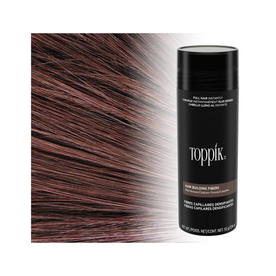 Toppik Haarfasern , Mittelbraun, natürlich gewonnene Fasern aus Keratin für voller aussehendes Haar