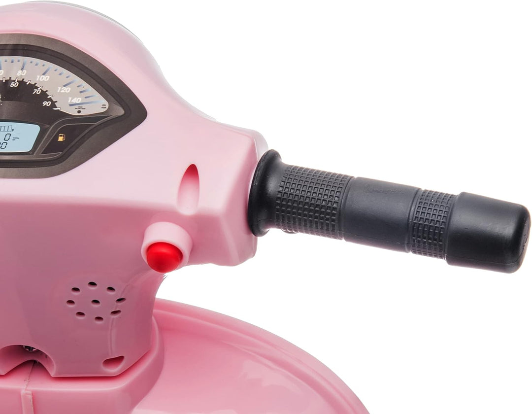 Vespa Elektroroller Elektrofahrzeug Kinderfahrzeug Scooter (Rosa), Rosa