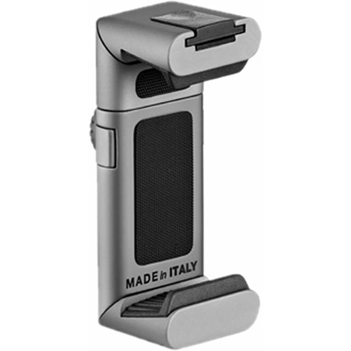 Manfrotto Twist Grip universelle Smartphone-Halterung grau/silber-matt Universal Smartphone Klemme G