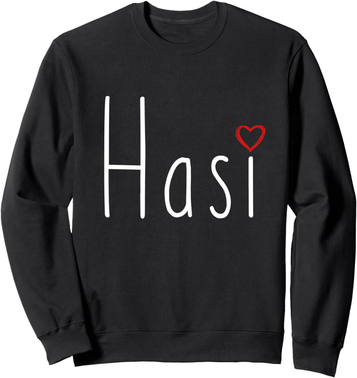 Hasi Kaninchen Pulli Geburtstag Häschen Herz Böses Hasi Sweatshirt