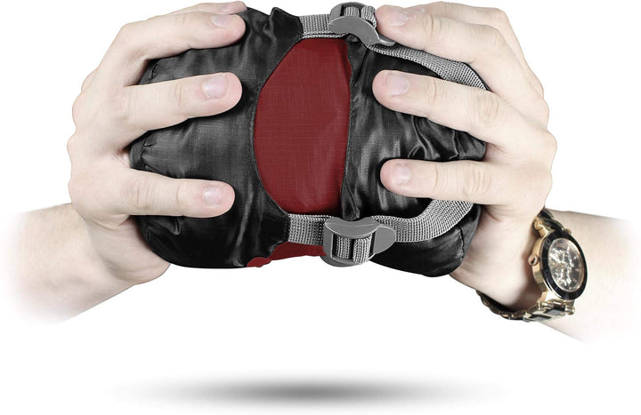 normani Ultralight Schlafsack Runty KOMPAKTE GRÖssE! 3D Mikrofaser Microtech Füllung, wasserdichter