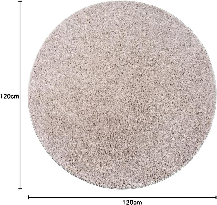 the carpet Relax – Superweiches Badezimmerteppich, Flauschige Badematte in Felloptik, rutschfest & W