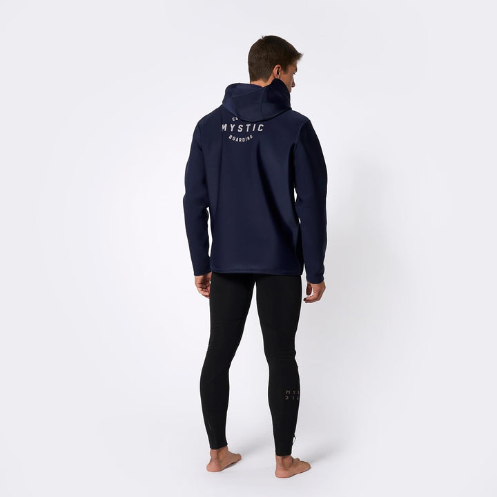 Mystic Mens Haze 2mm Neoprene Hoodie 35017.230340 - Navy, S