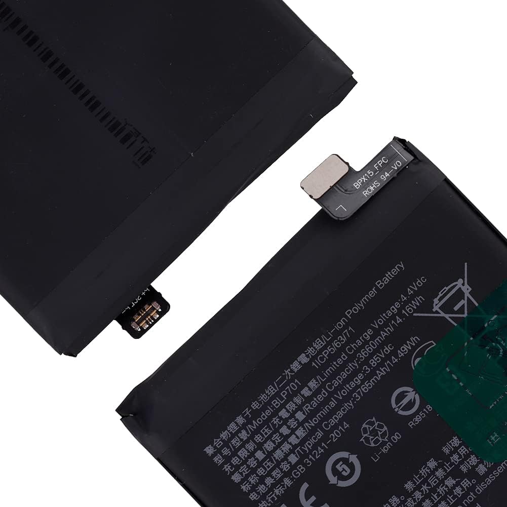 SwarKing Ersatz Akku BLP701 Kompatibel mit Oppo Reno PCAM00 PCAT00 CPH1917 with Toolkit