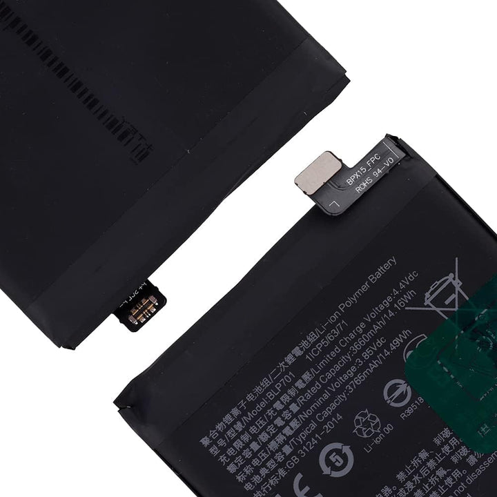 SwarKing Ersatz Akku BLP701 Kompatibel mit Oppo Reno PCAM00 PCAT00 CPH1917 with Toolkit