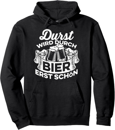 Bier Spruch Party Outfit JGA Apres Ski Bier Trinker Pullover Hoodie
