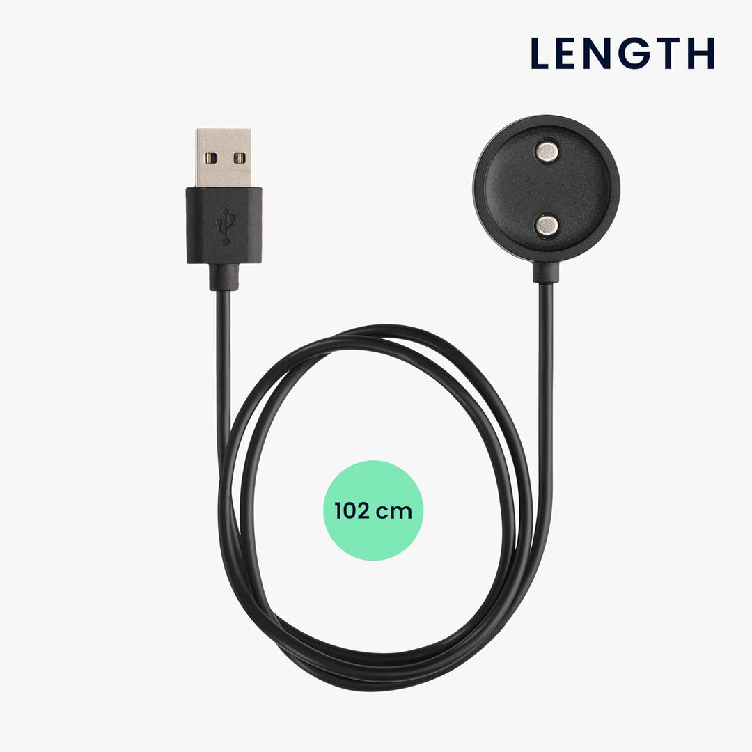 kwmobile USB Kabel Charger kompatibel mit Suunto 9 Peak Pro Ladekabel - Smart Watch Ersatzkabel - Fi