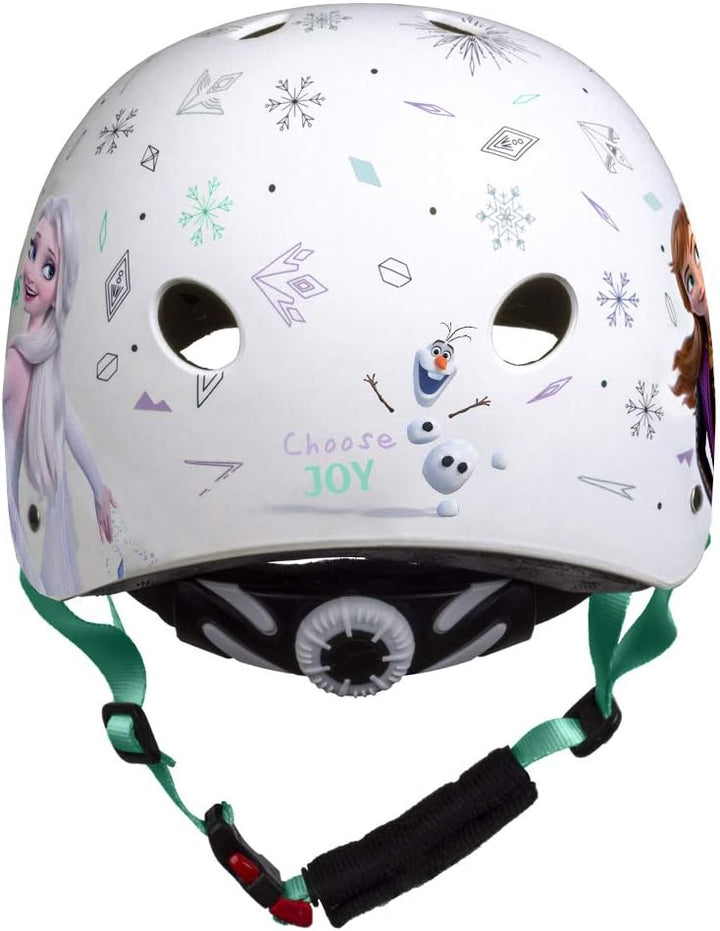 SEVEN POLSKA Mädchen Frozen Skaterhelm, weiss, M
