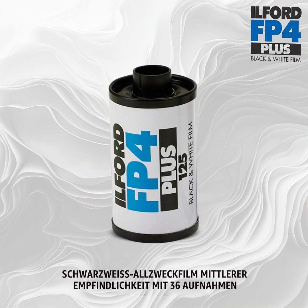 Ilford 1649651 FP4 125-36 Schwarz-/Weiss Negativ-Filme, Film