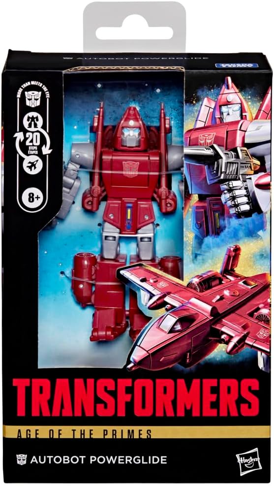 Transformers Age of The Primes Autobot Powerglide, verwandelbare Deluxe-Klasse Action-Figur (11 cm),