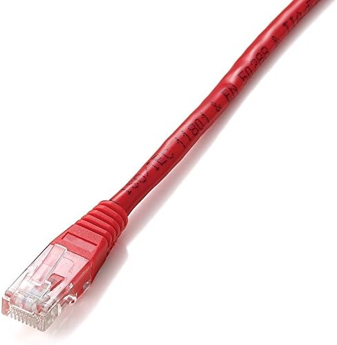 Equip Patchkabel Cat5e U/UTP 2xRJ45 7.50m Rot Polybeutel 7,50 m Rot, 7,50 m Rot