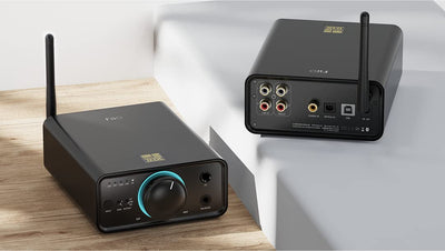 FiiO K7 BT (Bluetooth) - Full Balanced HiFi DAC Kopfhörer-Verstärker AK4493S*2, XMOS XU208 PCM384kHz