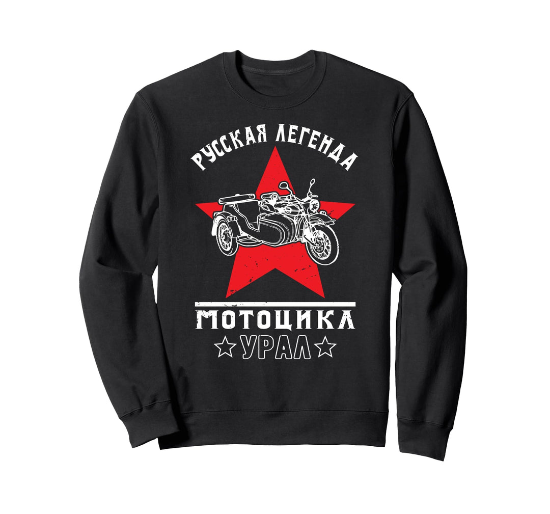 Ural Motorrad Gespanne Offroad Motorradfahrer Sweatshirt