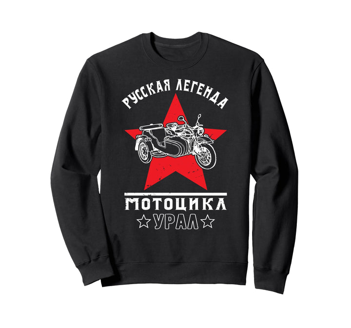 Ural Motorrad Gespanne Offroad Motorradfahrer Sweatshirt