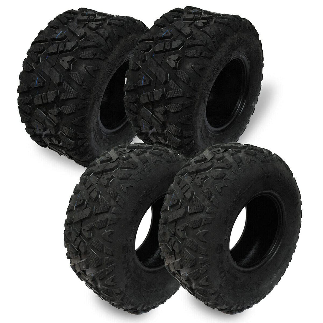 4 Reifen Quad 2x 19,7-8" (vorne) + 2x 18,9,5-8" (hinten)
