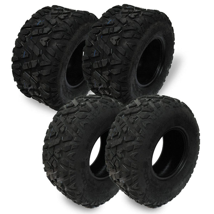 4 Reifen Quad 2x 19,7-8" (vorne) + 2x 18,9,5-8" (hinten)