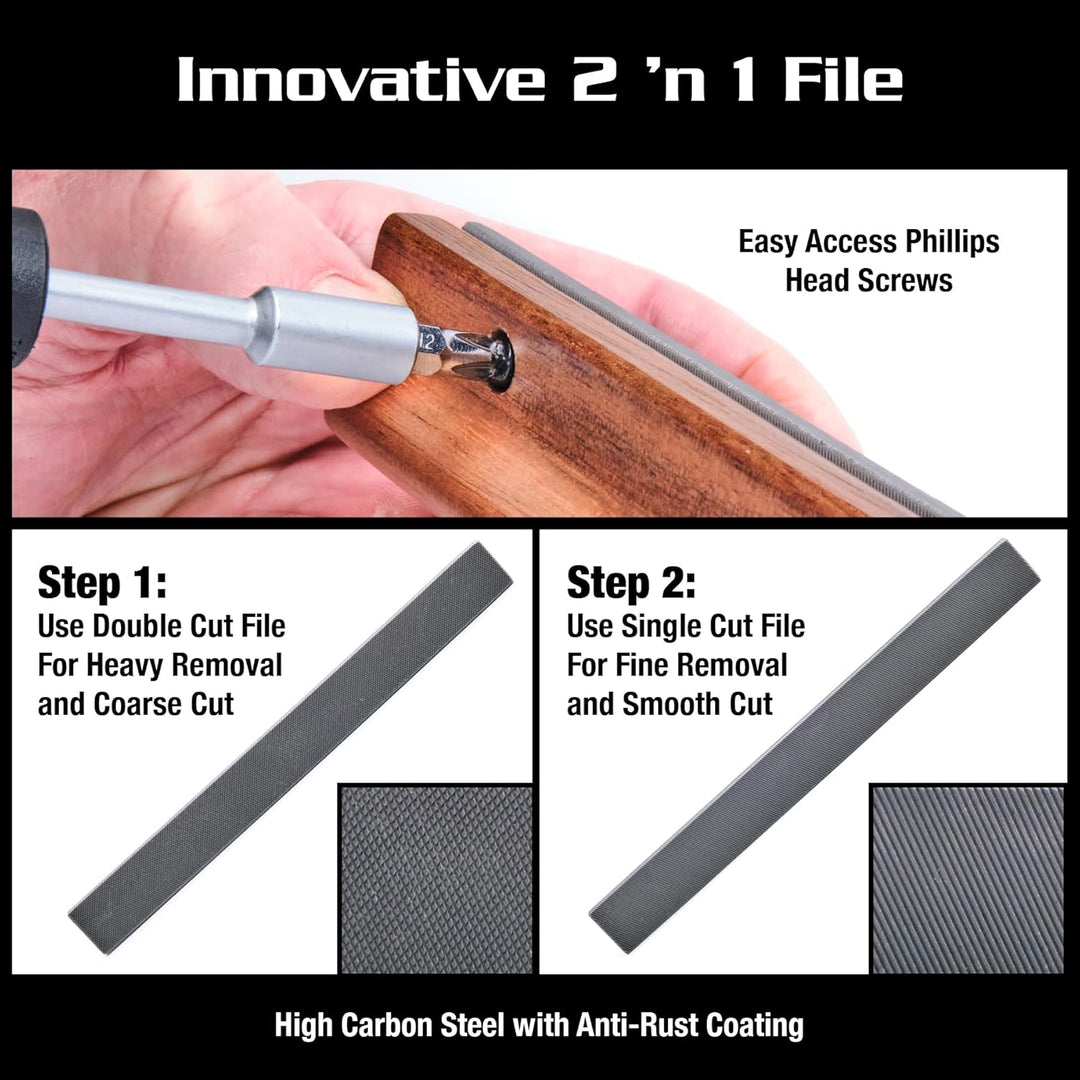 MusicNomad Fret Beveling File (B-File) (MN831)