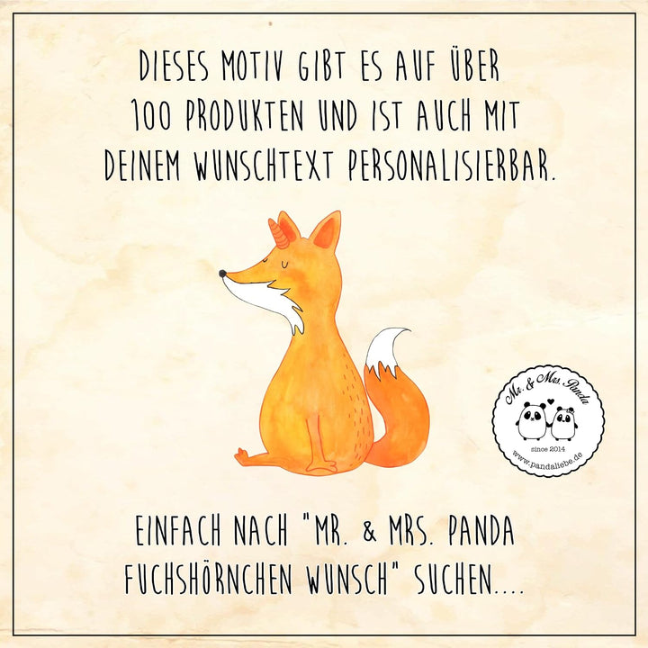 Mr. &amp; Mrs. Panda Motiv WC Sitz Fuchshörnchen Wunsch - Geschenk, Foxycorn, Toilettendeckel, Toilette,