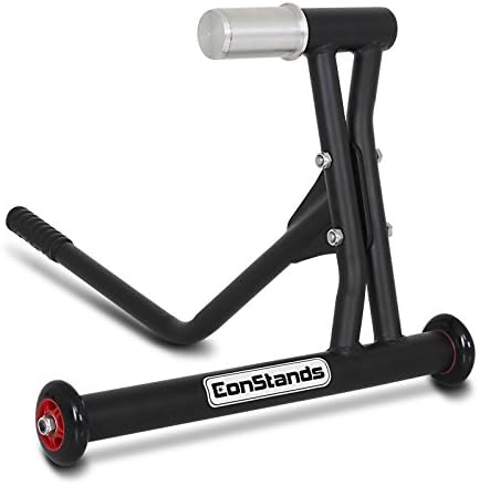 ConStands - Motorrad Montageständer für BMW R NineT Racer 17-20 Schwarz Matt Hinterrad Single Racing