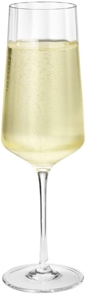 Georg Jensen Bernadotte Champagner -Flöteglas von Sigvard Bernadotte - 6 -Set von 6