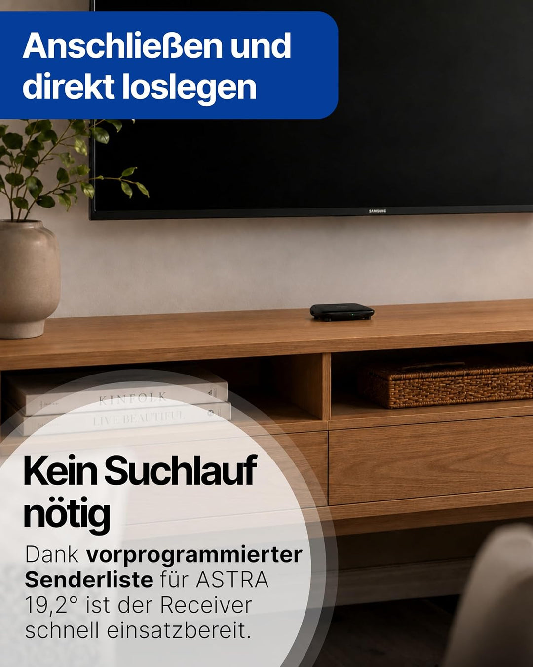 SCHWAIGER DSR400HD HD-SAT-Receiver, Schwarz