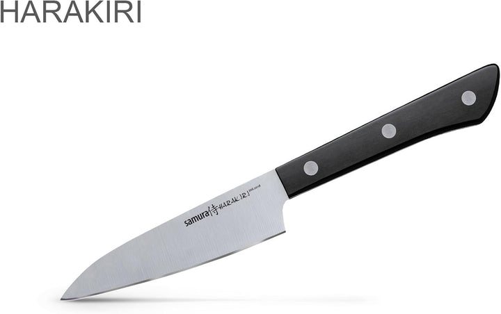 SAMURA Harakiri Profi Messer XXL Geschenk Set Ultra-scharf, AUS 8, Gemüsemesser, Allzweckmesser, Nak