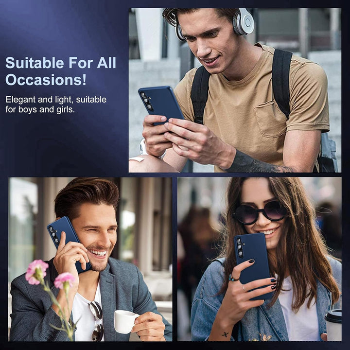 sqgylgl Ultra Dünn Hülle für Samsung Galaxy A54 5G, Extrem Dünn Matte Finish A54 Handyhülle PC Schal