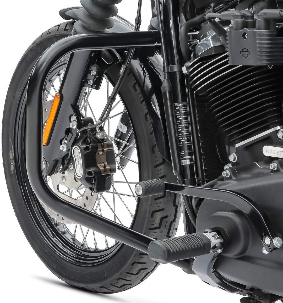 Sturzbügel für Harley Davidson Softail 18-23 Motor-Schutzbügel HB4 schwarz