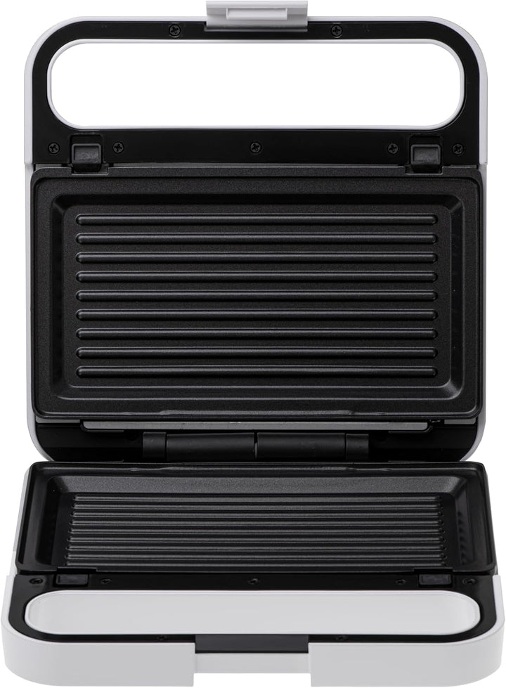 ADLER 2-in-1-Sandwichmaker, schnelles Aufheizen, einfache Aufbewahrung